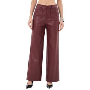 Extro&Vert Womens  Agnes Trouser, Red